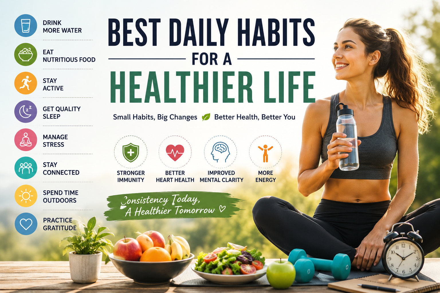 12 Best Daily Habits for a Healthier Life