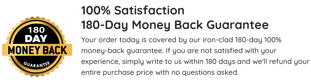 BioDentex money back guarantee