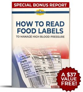 Bonus 3 How to Read Food Labels for Blood Pressure