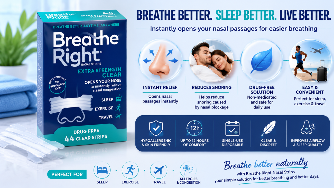Breathe Right Nasal Strips Reviews