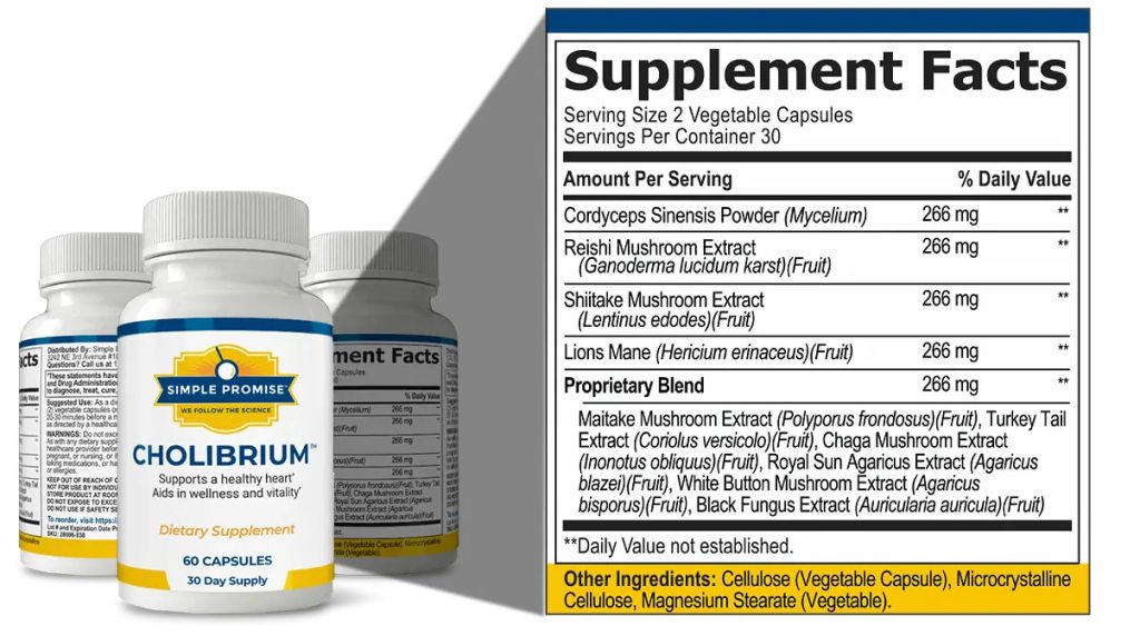 Cholibrium Ingredients