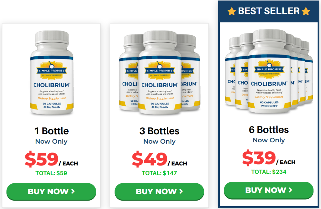 Cholibrium Pricing and Availability