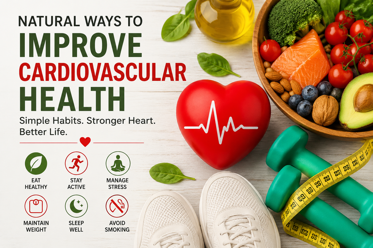 Natural way to improve cardiovascular health