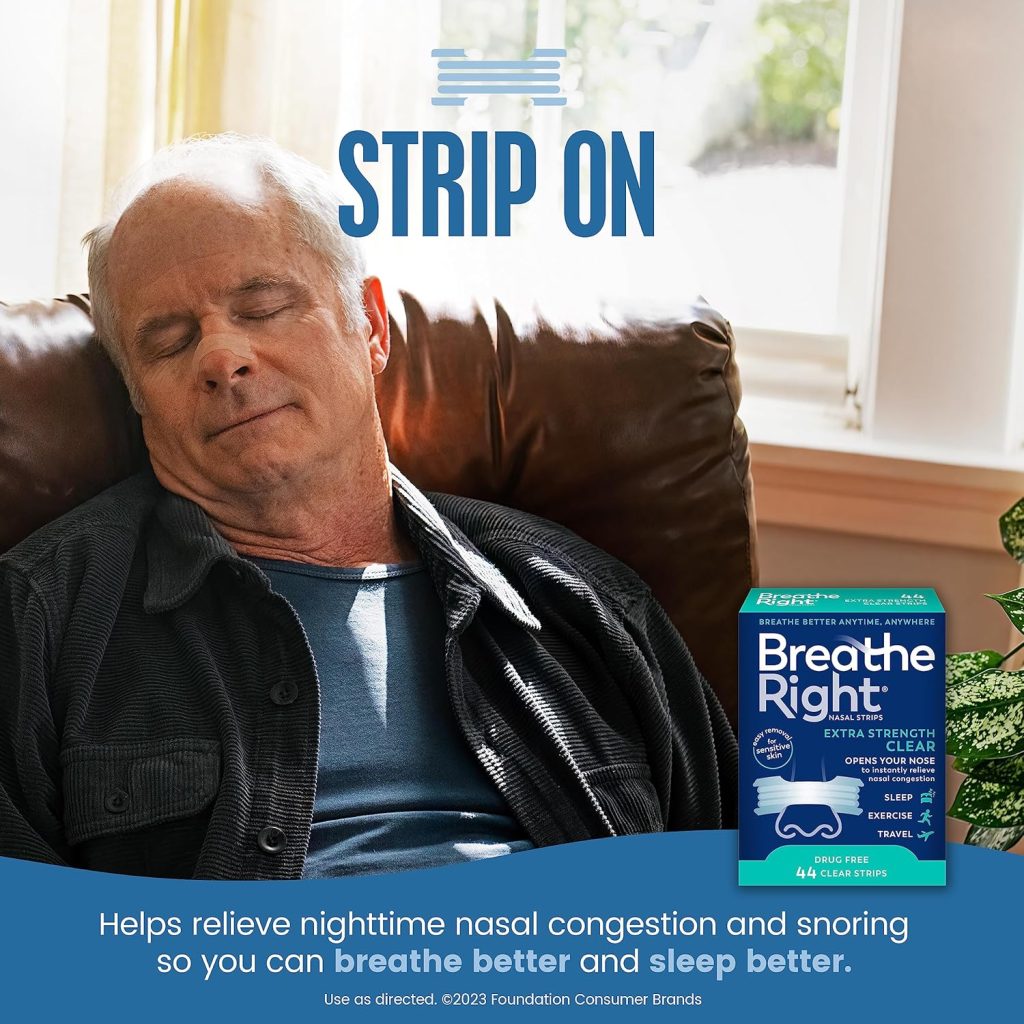 How does Breathe Right Nasal Strips Work